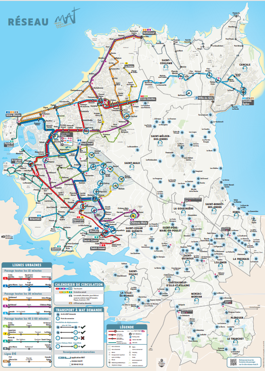 Réseau MAT Carte 2025